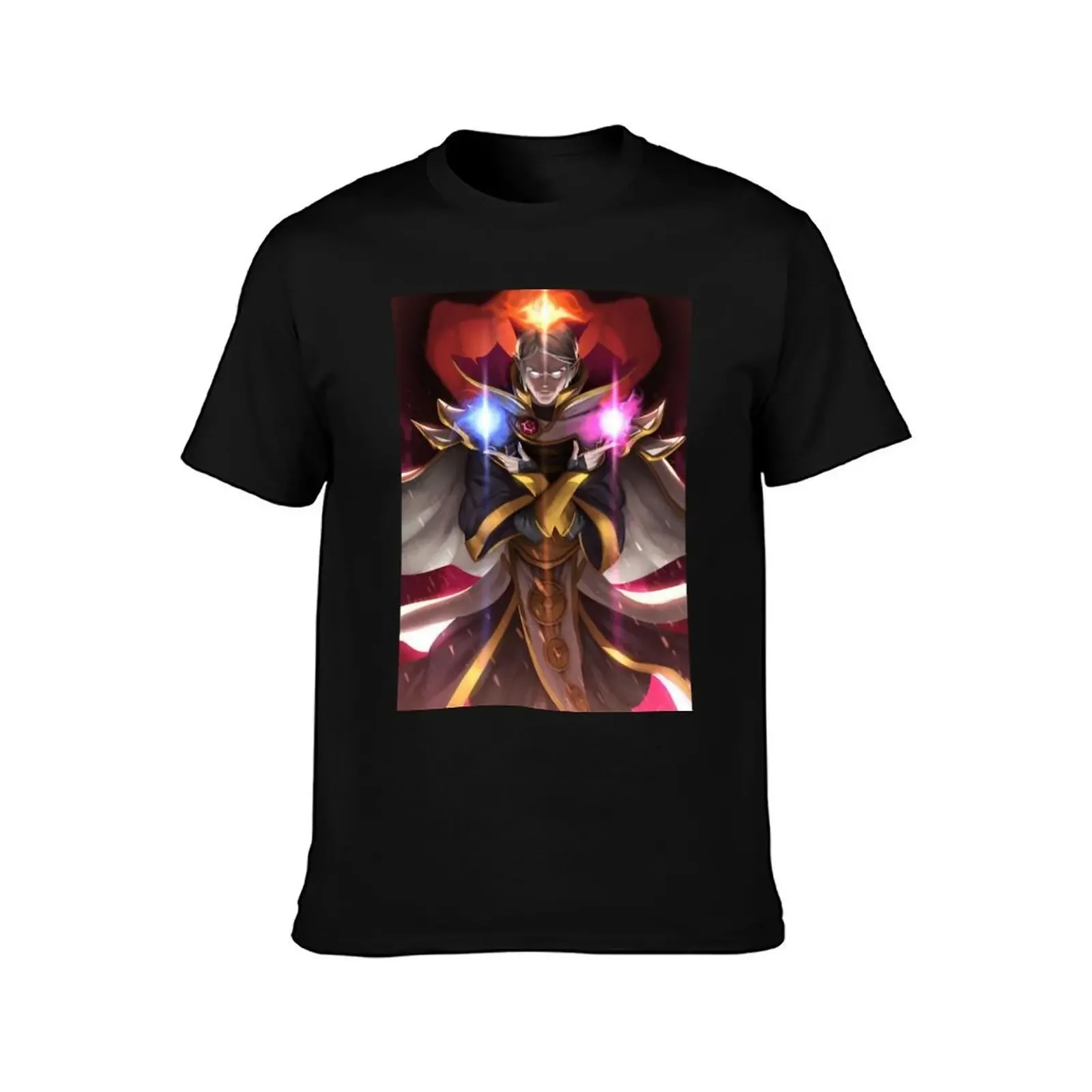 Dota 2 Invoker Art T-Shirt quick-drying rapper graphic tees anime t shirts Men's t-shirts