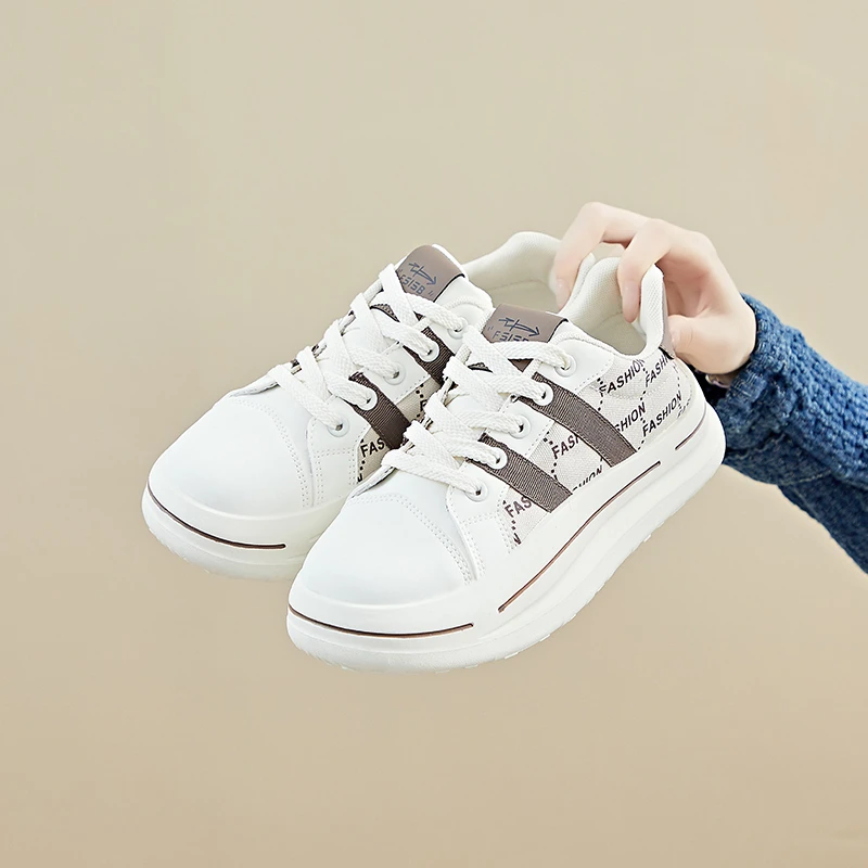 

Удобные дышащие белые туфли, модные женские кроссовки на толстой подошве, уличная спортивная обувь для фитнеса, повседневные кроссовки для бега, новые