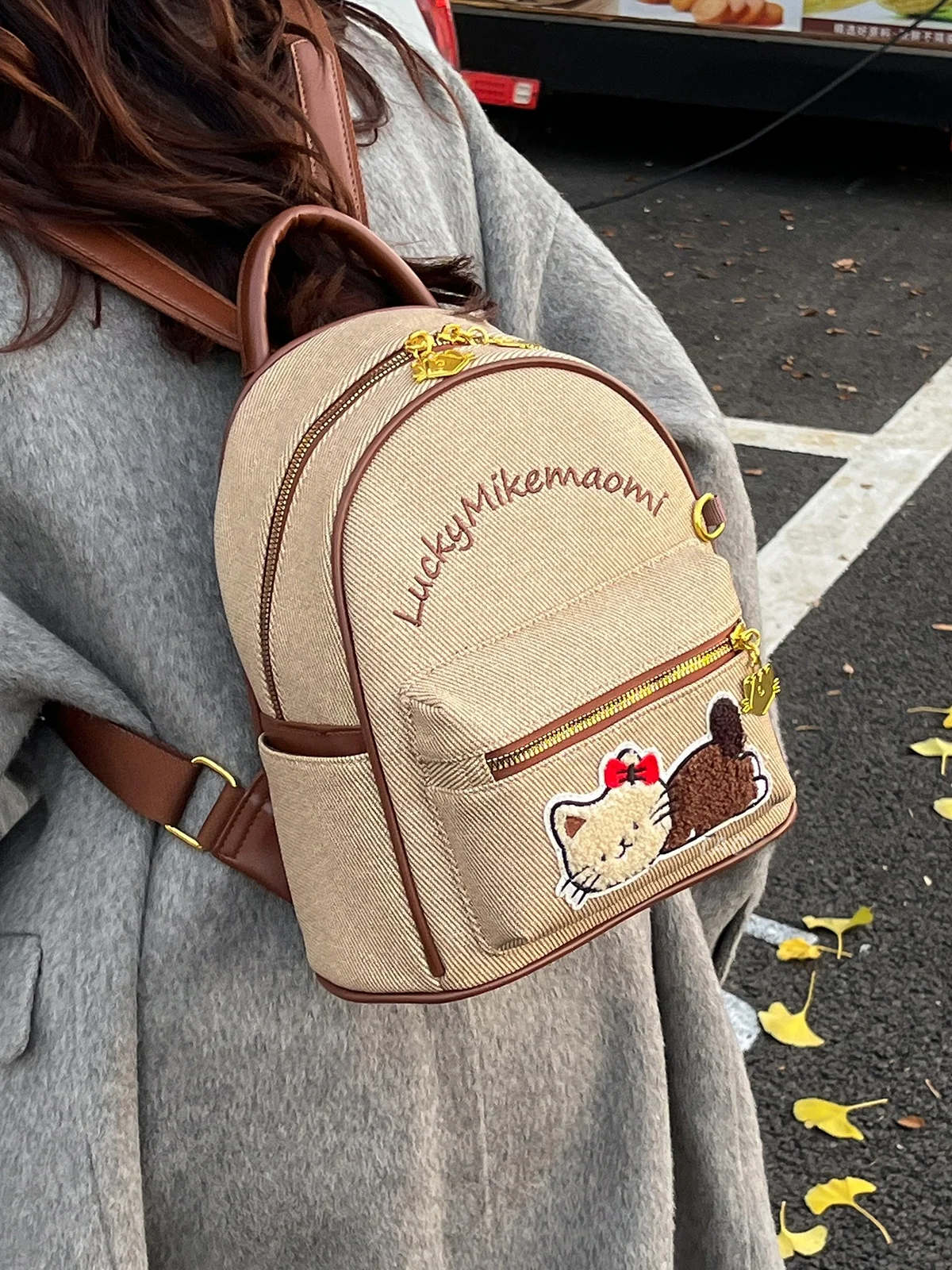 

Korean Cartoon Women's Bapa Large Capaci Commuter School Bag 2025 New Sle Daily Use Soft oulder Bag