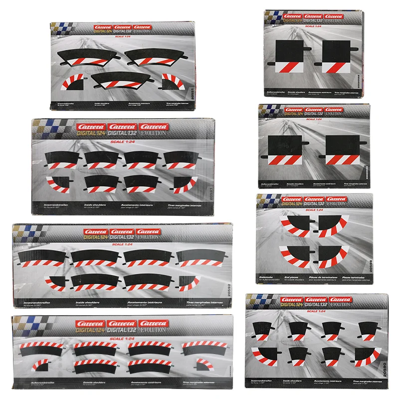Slot Cars Carrera Track Shoulders 1 32 1 24 Digital 20589 20551 20590 20588 20598 20591 20592 Outside Inside Curve Borders