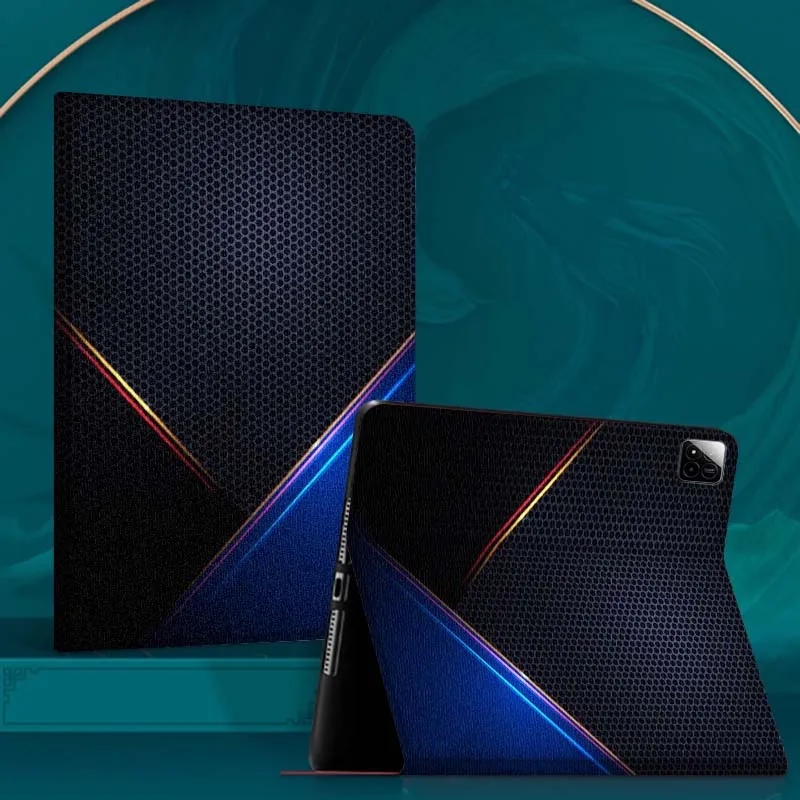 

Art Machine Carbon Fiber For Xiaomi Redmi Mi Pad 4 5 6 6s 7 7s SE Pro 2 11 Plus Max 12.4 11 11.2 12.5 8.7 inch Tablet Case