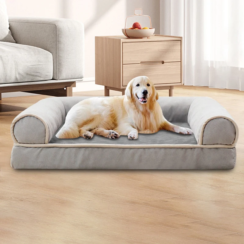 Winter Warm Pet Dog Bed for Small Medium Dogs 3D Sponge Pet Sleeping Mat Removable Puppy Bed Dog Accessories