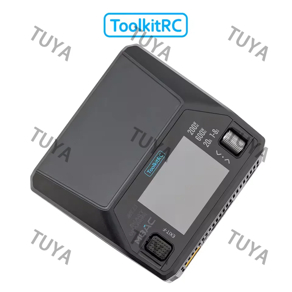 M8AC Smart Lipo Battery Charger Discharger AC 200W DC 600W 20A for 1-8S LiHV Lipo Battery PD 65W