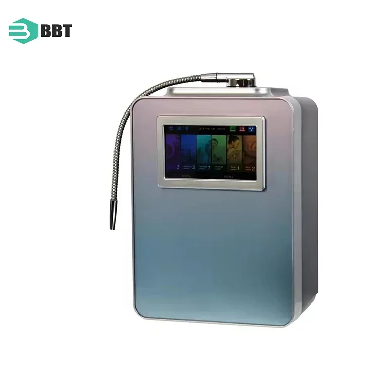 Hot Selling Drinking Alkaline Water Ionizer Water Machine With Titanium Coating Plates Water Purifier Machine