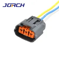 1 Uds. Conector de mazo de cables 3P para Mazda Familia 323 Prima enchufe de bobina de encendido con 15cm UL1015 18AWG
