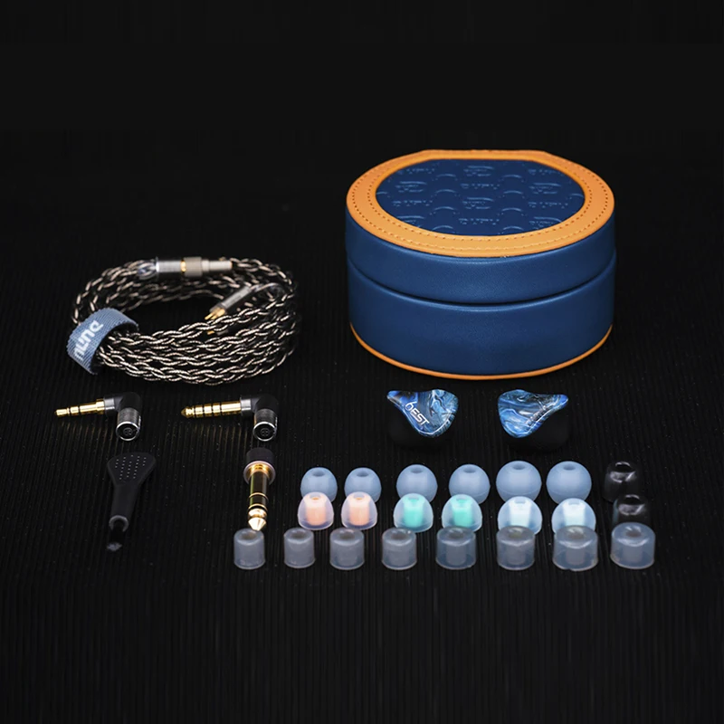 DUNU SA6 EST 6BA+2EST HIFI سماعة أذن داخل الأذن 8 برامج تشغيل هجينة