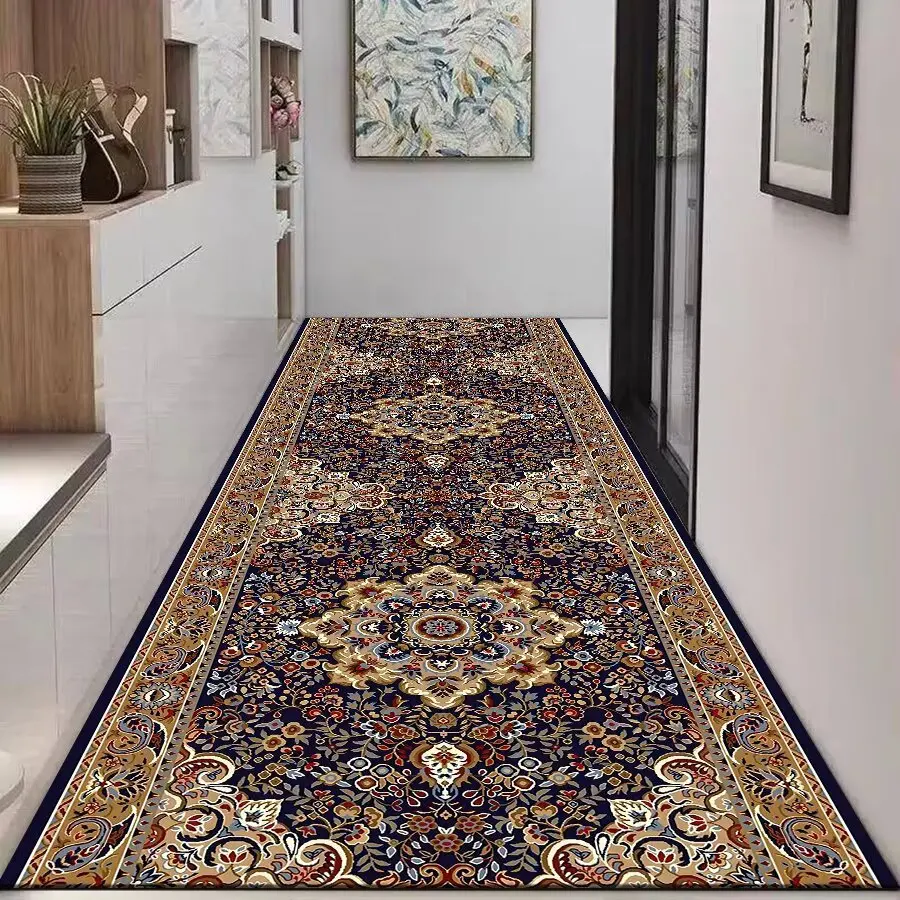 VIKAMA البوهيمي السجاد المطبخ البساط السجاد الطويل الكلمة حصيرة منطقة كبيرة السجاد ديكور المنزل عدم الانزلاق ومكافحة الأوساخ السجاد لغرفة المعيشة