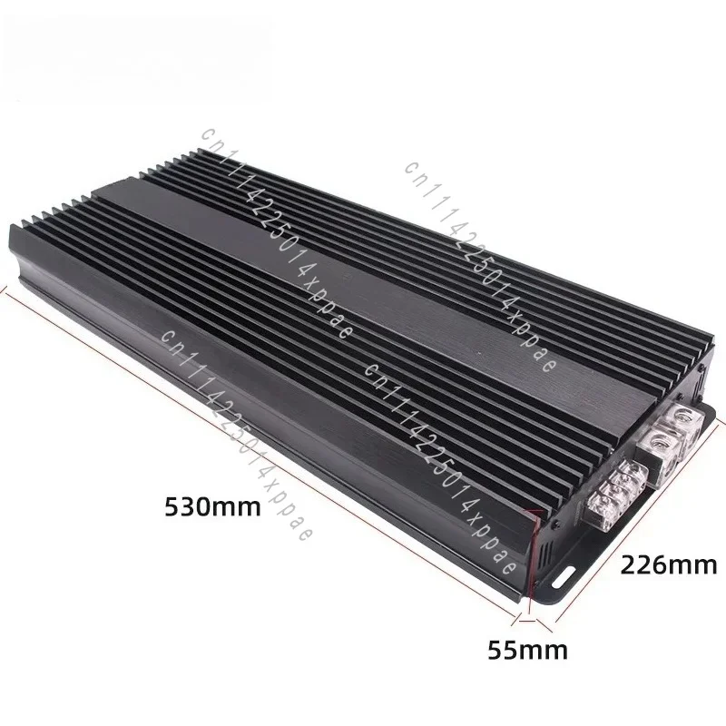 D-class Digital Car Amplifier Durable 12V 3000W Car Audio Single Channel High-power