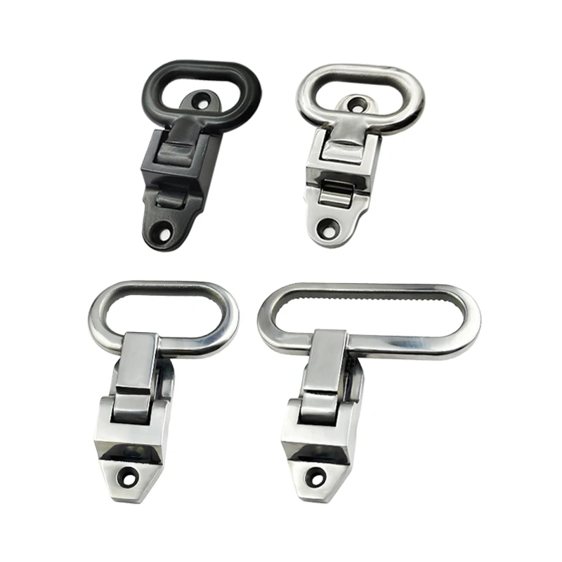 Stainless Steel Marine RV Horseshoe Van Vehicle Non-slip Folding Pedal Container Foot Step Mast Step Pedal Ladder Heavy Duty