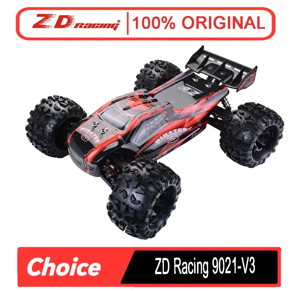 

ZD Racing 9021 V3/MT8 Pirates3 1/8 4WD Бесщеточный тригги — 2,4 ГГц, 90 км/ч, RTR/комплект, внедорожный радиоуправляемый