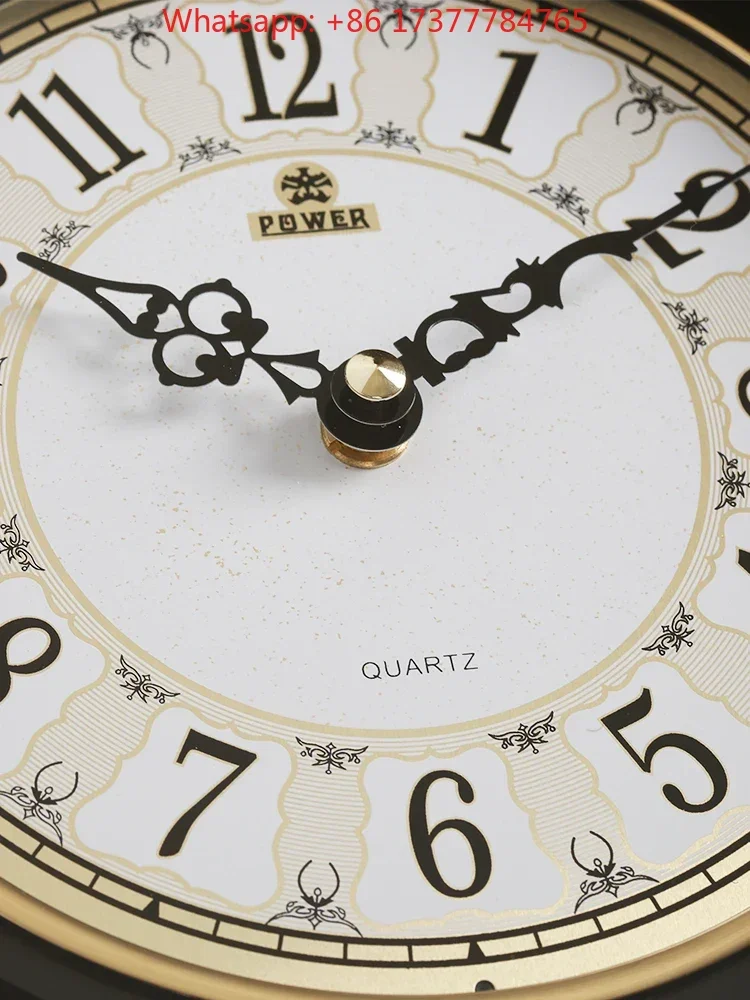Chinese Creative Large Wall Clock Retro Shabby Chic Wall Watches Home Decor Pendulum Clocks Relogio De Parede Gift Ideas FZ694 view 5