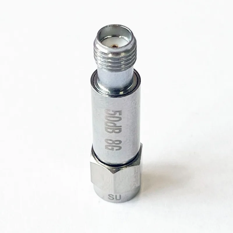 DC-8G patented SMA coaxial fixed attenuator 1/2/3/5/6/10/15/20/30/40/50/60 dB2w