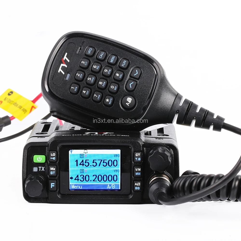 TH-8600 IP67 waterproof mobile walkie-talkie dual band VHF UHF car 25 watt walkie-talkie car radio tyt 8600 amateur radio