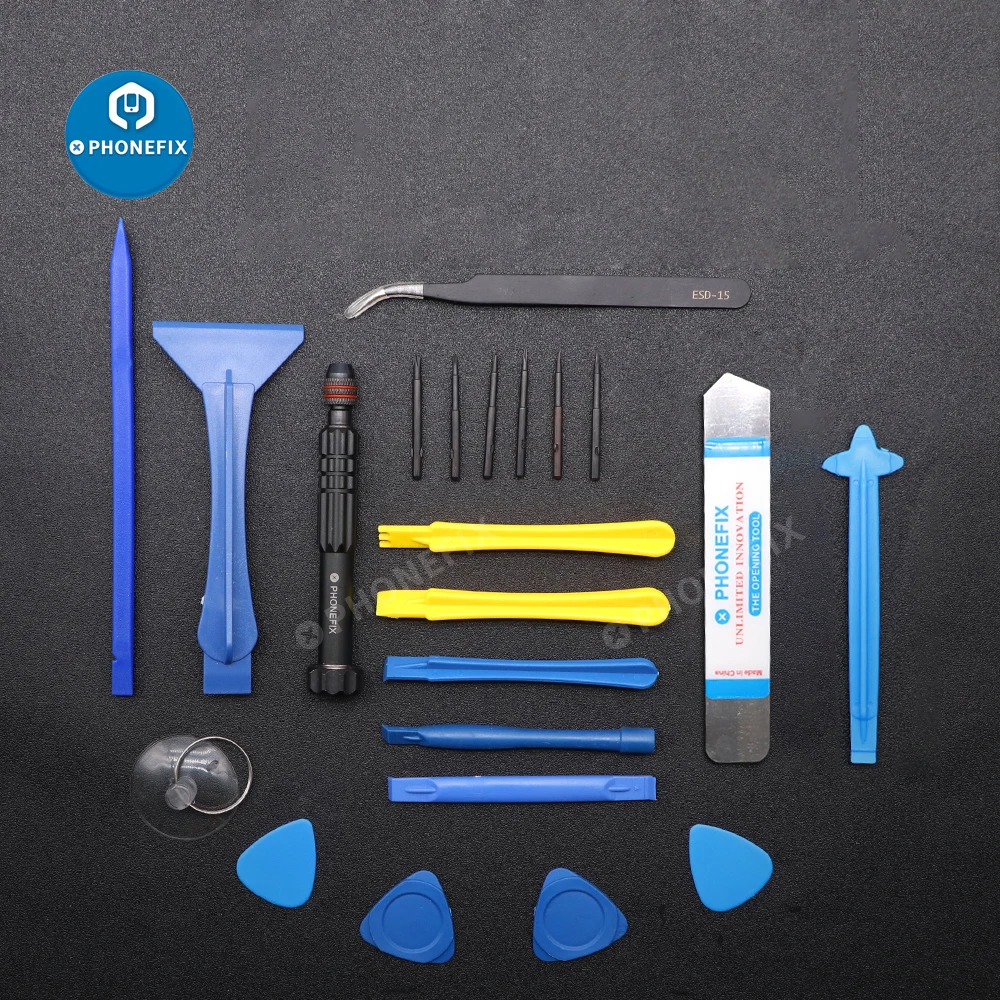 Professional Phone Repair Tool Kit Suction Cup Tweezer Pry Opening Battery Remove Screwdrivers For iPhone 11 12 13 Camera Watch