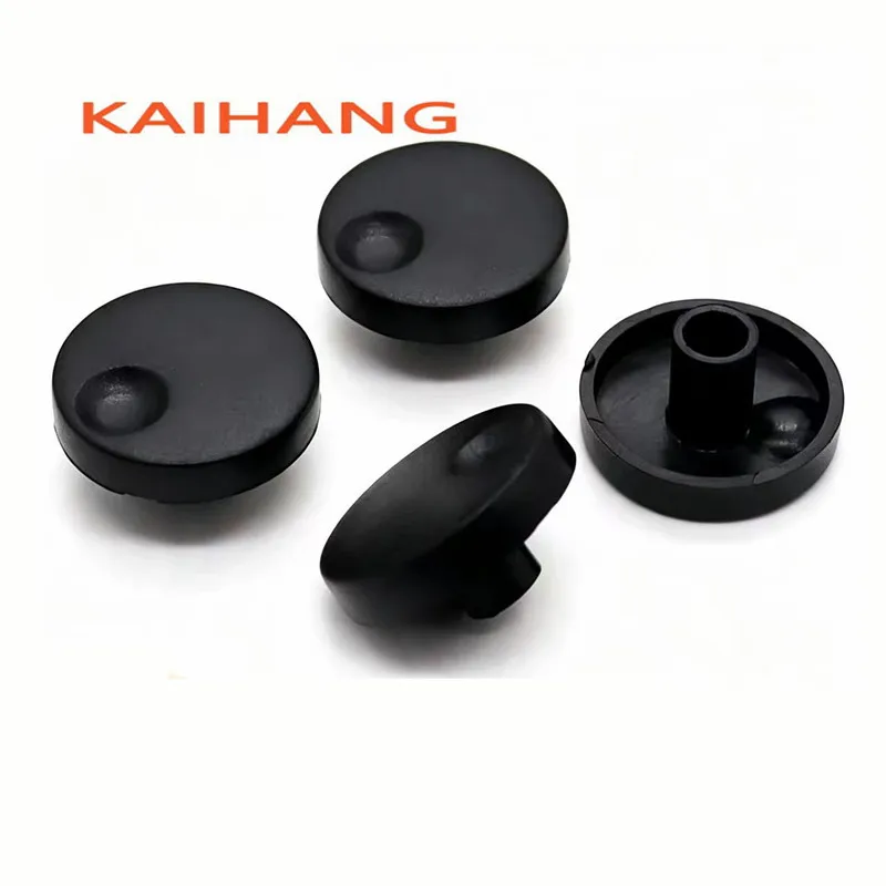 5Pcs 25x13mm Plastic Potentiometer Knob Cap 6mm Flower Shaft D‑Shaft Rotary Knob for Amplifier Volume Control Encoder Switch Cap