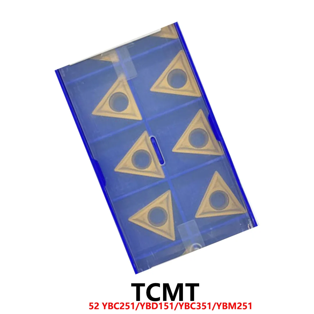 

Original TCMT110204-52 TCMT110208 TCMT16T304 TCMT16T308 YBC351 YBC251 YBD151 YBM251 CNC Tools Carbide Inserts TCMT 110204 Blades