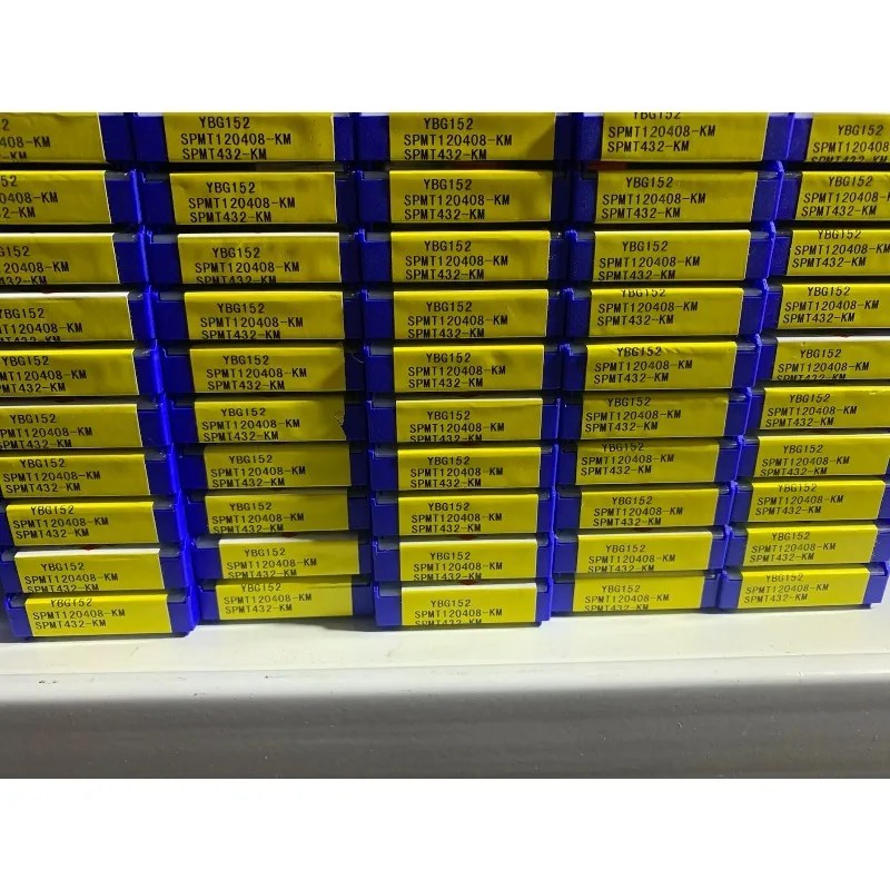 Zhuzhou Diamond CNC Face Milling Insert SPMT120408-KM YBG152 (for Cast Iron)
