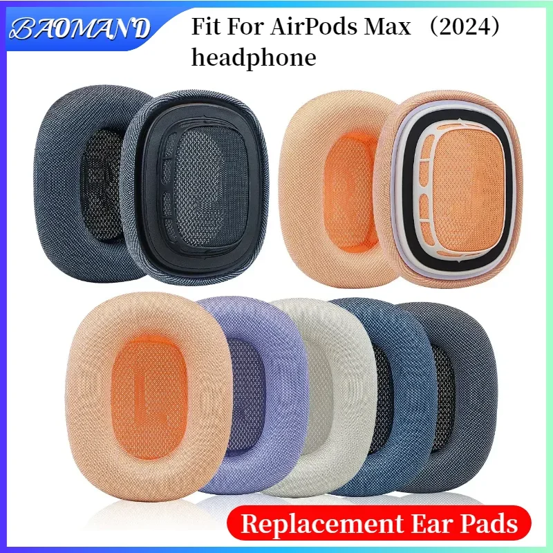 

Earphone pads For AirPods Max （2024） replacement Earpads headphones Earmuffs Memory BAOMAND