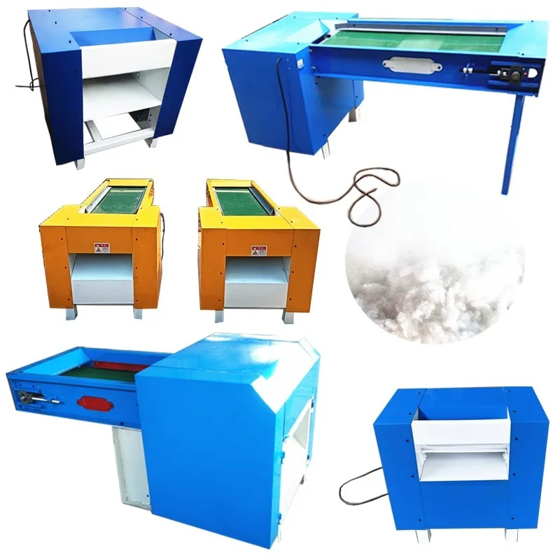 

Polyester Hemp Fiber Opener Cotton Wool Opening Carding Machine