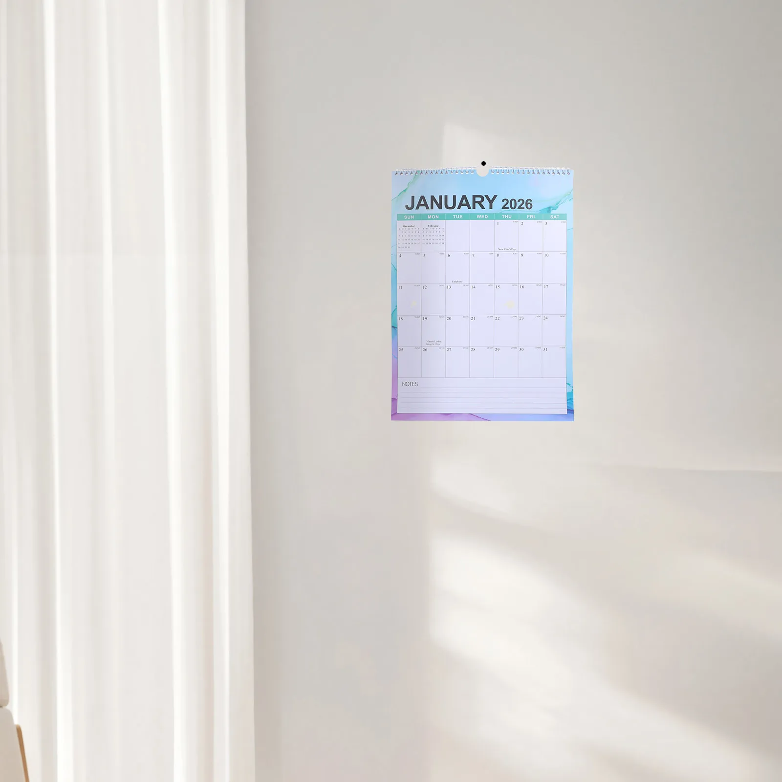 

2026 Wall Calendar Event Monthly Simple Planner Paper Festival Family Office Business Kitchen Appointment