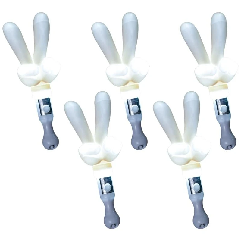 090B Finger Shaped Glow Sticks Gesture Light Up Sticks for Concert LED Light Sticks