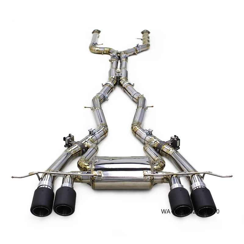 

Выхлопная система BK Titanium Motorsport для M3/M4 G80/G82 3.0T 2021-2024 с клапанной системой Valvetronic, глушителем Catback и четырьмя выходными патрубками