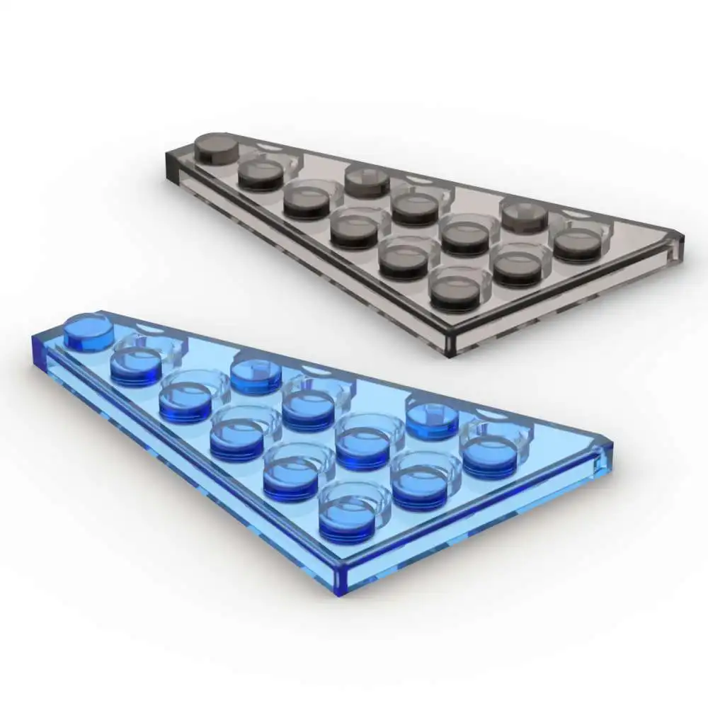 

MOC 10 шт. часть кирпича 48205 пластина 6x4 правый набор строительных блоков клиновая доска сборка частиц развивающая игрушка подарки на день рождения для детей