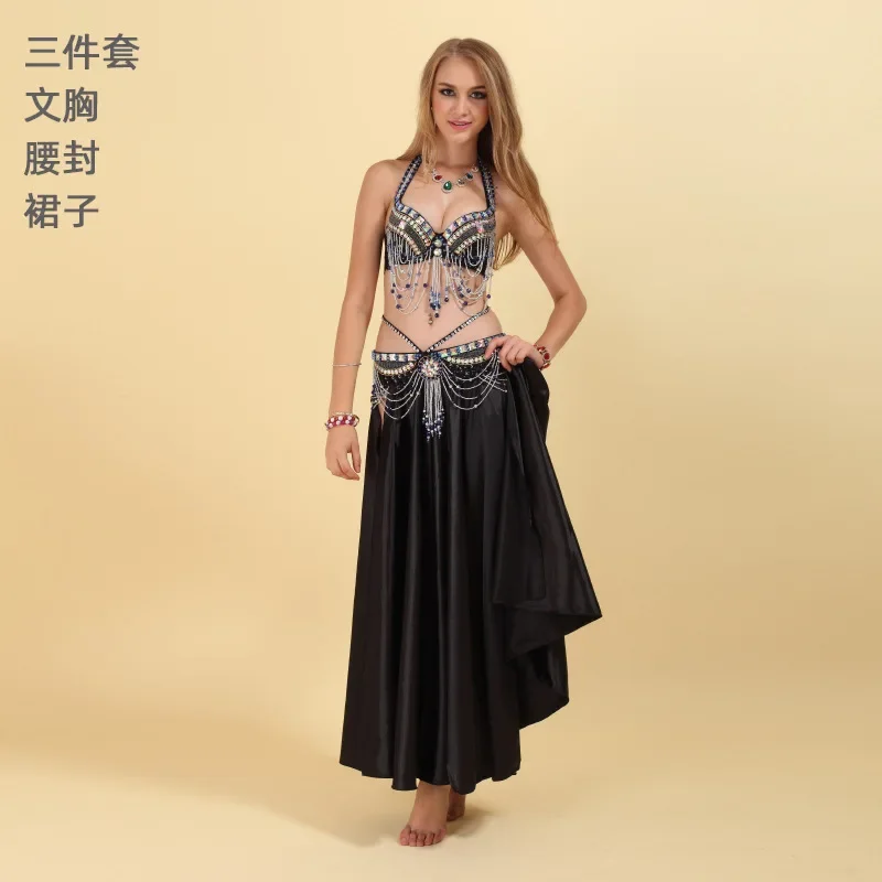 European and American Belly Dance Dress Dance Costumes Performance Costume Indian Dance Sets Halloween Cosplay