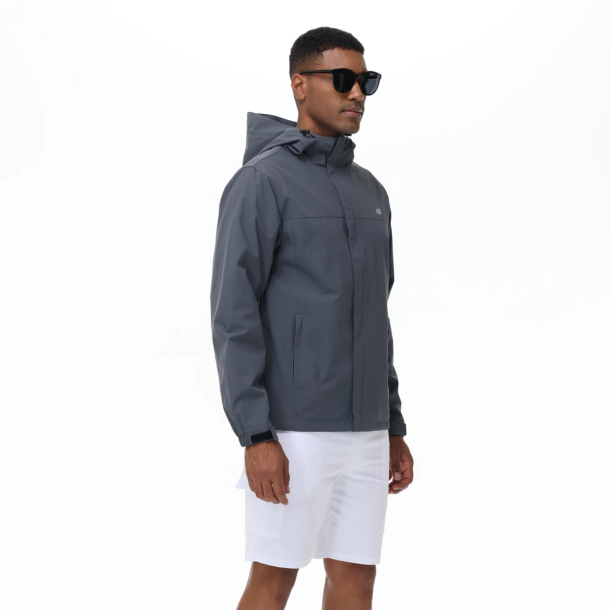 Veste de camping coupe-vent et imperméable pour homme, manteau d'extérieur décontracté, sports de plein air classiques et fins, canadisme, veste d'assaut trempée