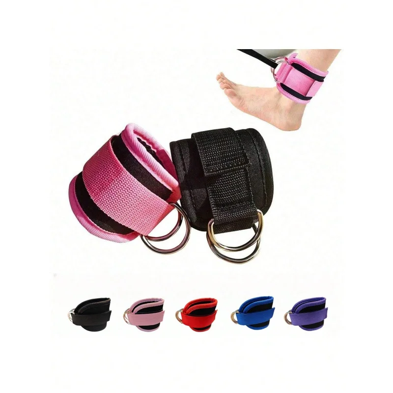 1PC Ankle Straps for Cable Machines Padded Ankle Cuffs for Leg Exercise WorkoutsFully Adjustable and Breathable Ankle