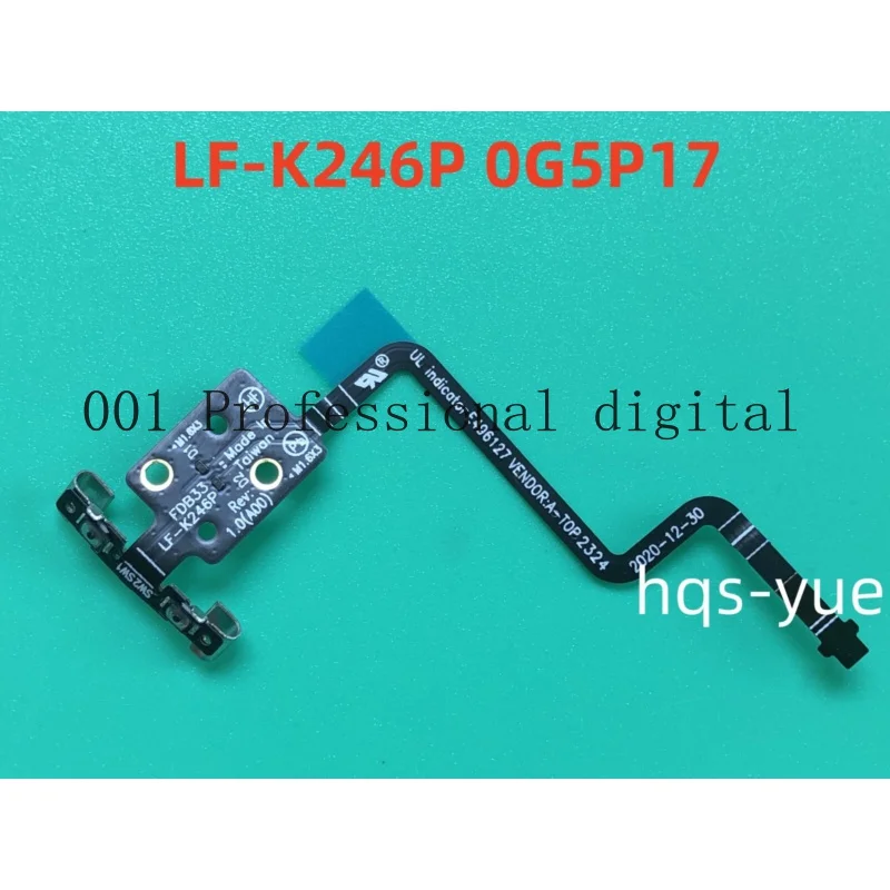 Original for DELL Latitude 7320 Detachable Audio board BOARD LF-K246P 0G5P17