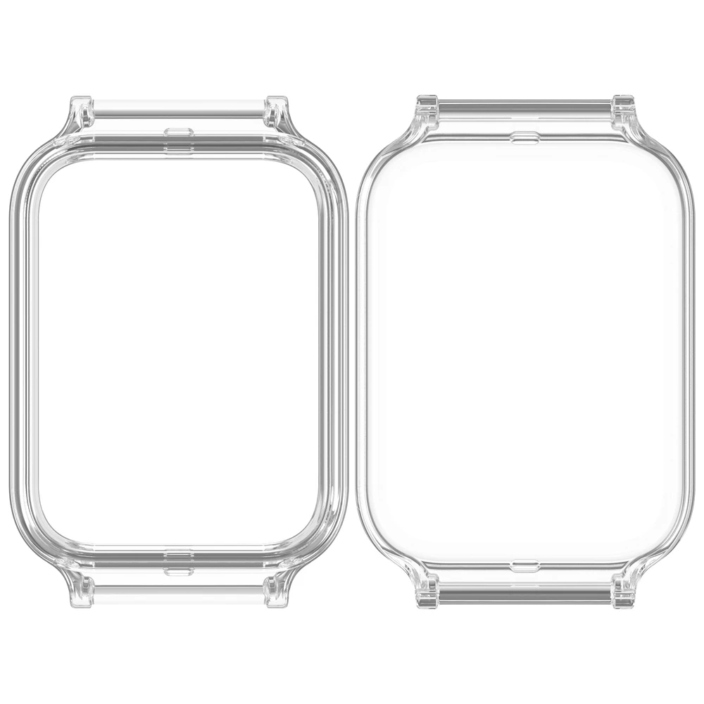 Custodia protettiva per Xiaomi MI band 9 pro PC di alta qualità Slim Smart Watch Protettiva semiavvolta per accessorio cinturino da 18 mm