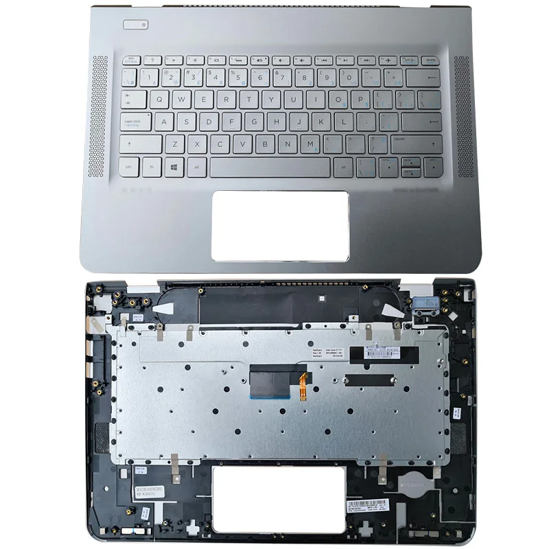 

For HP Envy 13-AB 13-AB023TU AB024TU AB026TU AB027TU 909620-001 Laptop Palmrest Upper Case US Backlight Keyboard