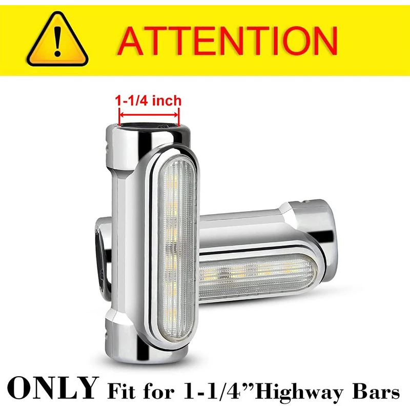 Motorcycle Highway Bar Switchback Driving Light White DRL With Turn Amber For Harley Motorcycle Touring Bikes Crash Bars view 5