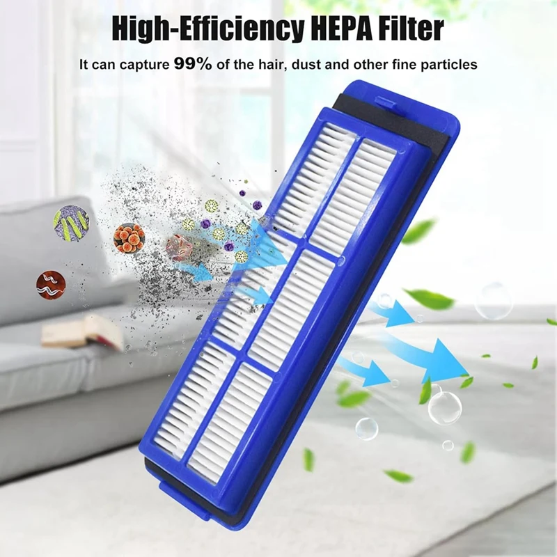 JDZD-Для Eufy Robovac 11S Max, 15C Max, 30C Max, G10, G30 Для пылесоса Hiraliy Основная боковая щетка Аксессуары для фильтров Hepa