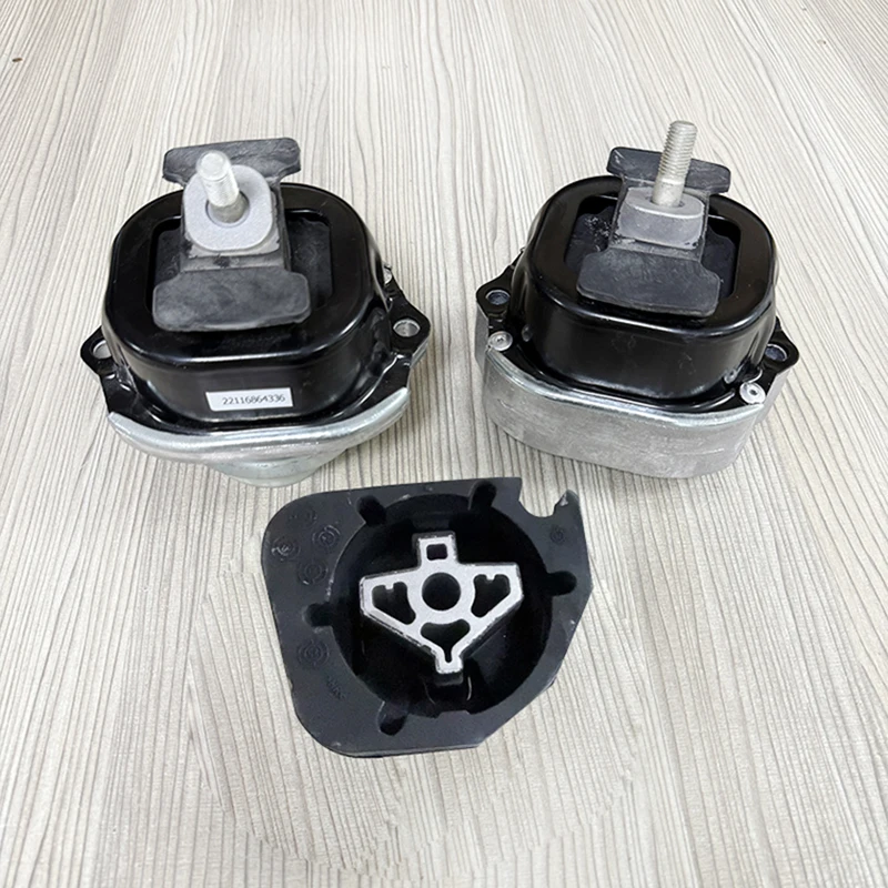 

3PCS Engine Mount Support Bracket for BMW X5 F15 XDrive 40e 2.0L 2008-2015 22116864335 22116864336 22326853095 Engine Bracket