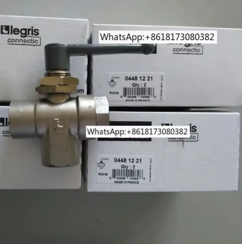 LEGRIS 0448 12 21 ball valve 04481221 internal thread 3WAY 1/2 