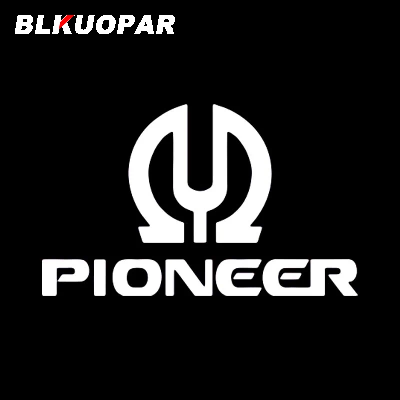 BLKUOPAR Pioneer Car Sticker Scratch-proof Sunscreen Creative Original Waterproof Decals Personality Die Cut ATV Car Styling