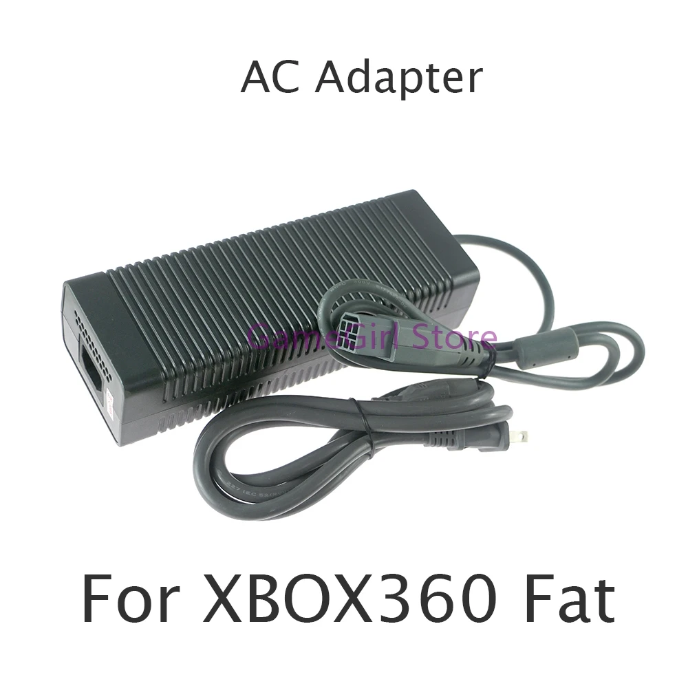 

EU US Plug AC Adapter Power Supply Charging Charger For XBOX360 Xbox 360 Fat Game Console