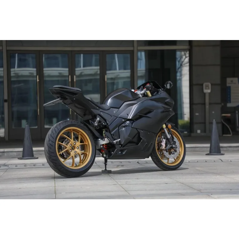 2025 أحدث Wuxi Jose 5000 واط محرك سلسلة بدون فرش منتصف المحرك 100 كم/ساعة EEC COC الاتحاد الأوروبي شهادة الكبار دراجة نارية كهربائية 72 فولت ليثيوم