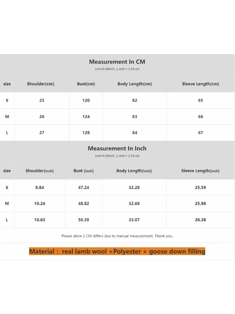 معاطف بياقة من صوف الضأن الحقيقي سترة نسائية من الفرو الواقعي لخريف وشتاء 2025 سترات منتفخة ملابس خارجية معاطف نسائية #6