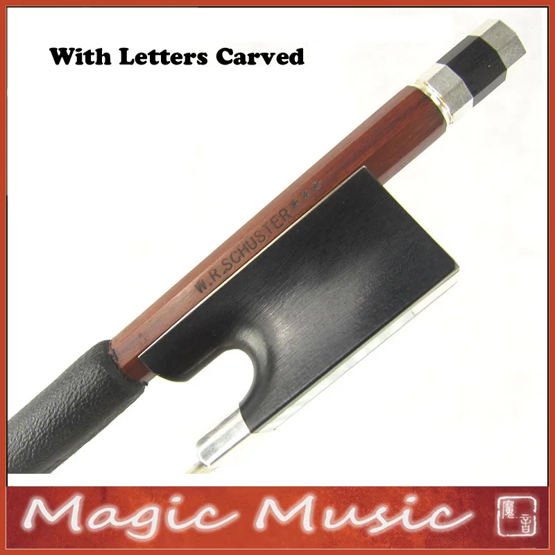 Hill Model W.R.Schuster *** Master Level, Silver IPE Concert Violin Bow 4/4, with Top Quality Frog