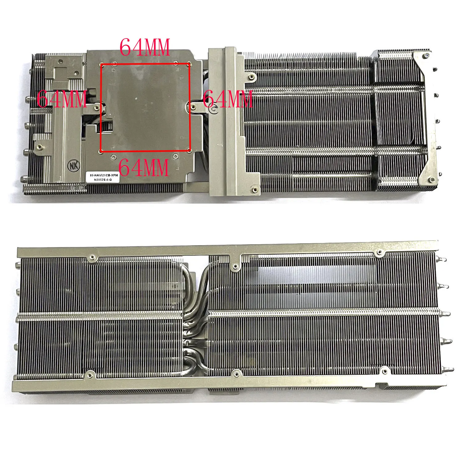 

For XFX RX6800XT graphics card replacement cooling cooler RX 6800XT 16GB overseas version V2 GPU replacement fan