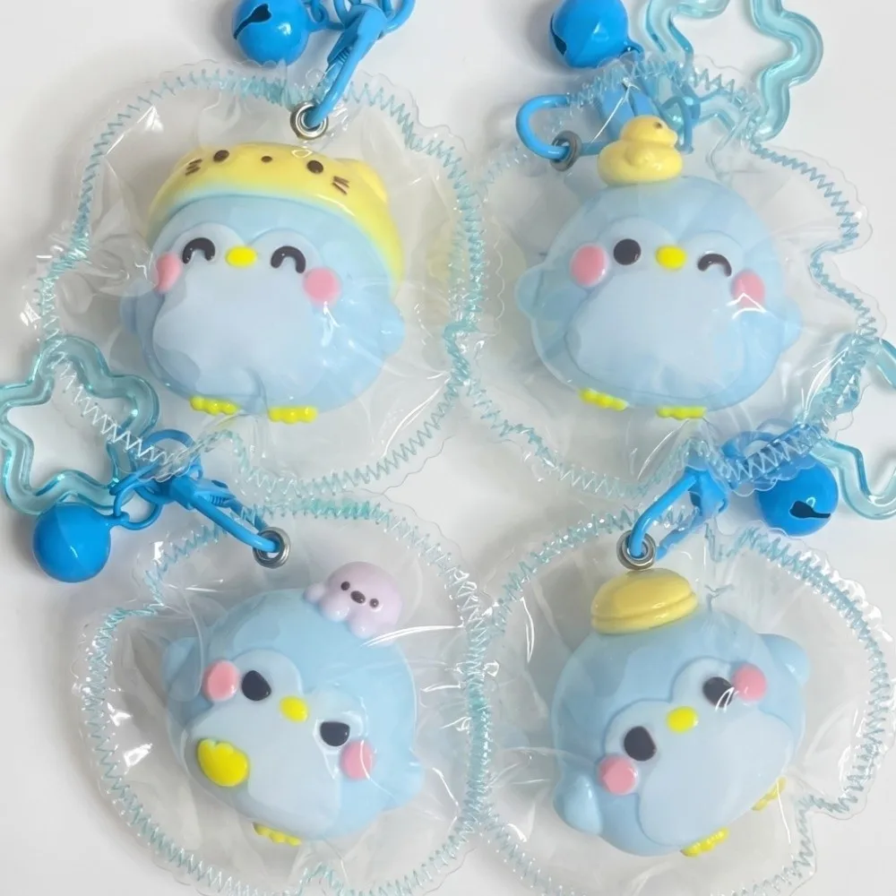 Slow Rising Penguin Squeeze Silicone Material Cream Mud Feel Penguin Squishy Soft Texture Compact Size Penguin Fidget