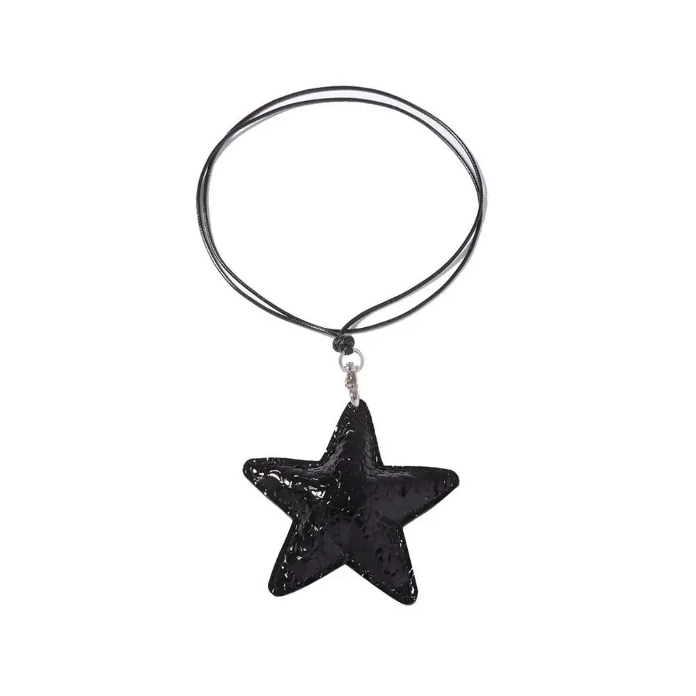 

New PU Small Bag Necklace Adjustable Chain Jewelry Accessories Sweater Chain Necklace Wearing Key Bag Necklace