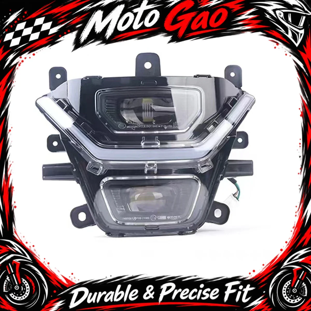 Motorcycle Accessories Headlamp Assembly Headlamp Lighting Original accessory headlight FOR CFMOTO 450MT MT450 CF400-8/8A MT 450