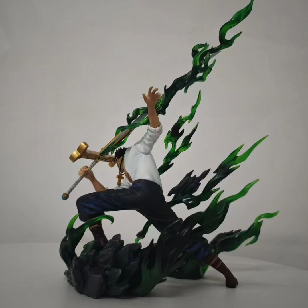 Dracule Mihawk อะนิเมะตัวเลข One Piece Mi Hawk Action Figure 30cm Pvc รูปปั้นตุ๊กตาคอลเลกชันตกแต่งของเล่นวันเกิดของขวัญ