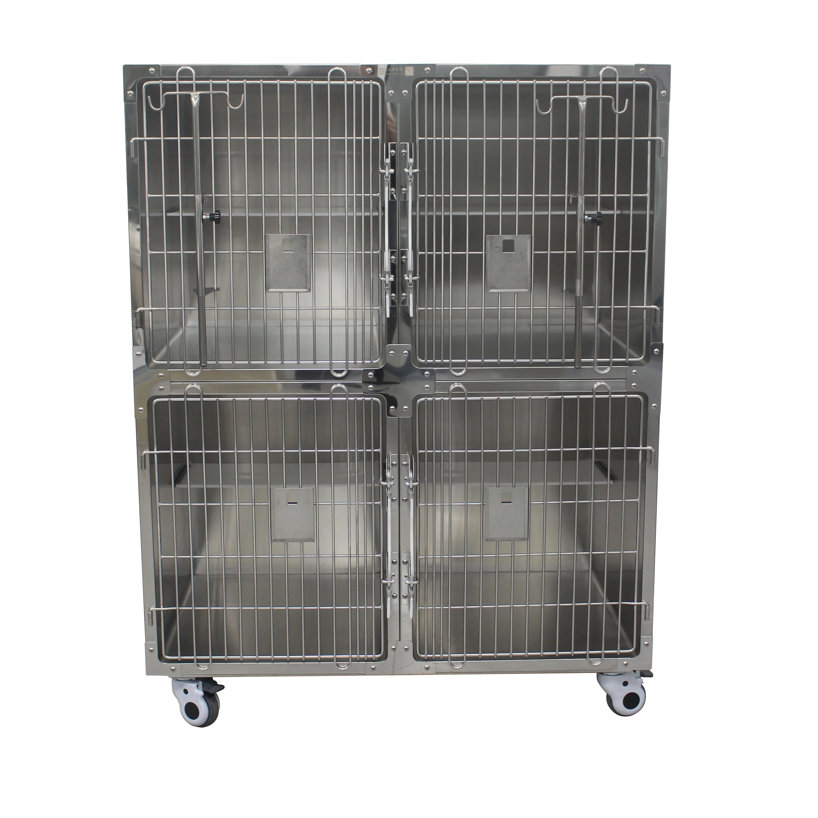 Good price customize 304 stainless steel indoor pet show cages metal cat cages