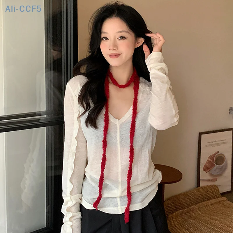 

Plush Long Strip Narrow Scarf Elegant Ribbon Choker Neck Strap Knitted Scarf Neck Chain Accessories Women's Decorative Tie Scarf