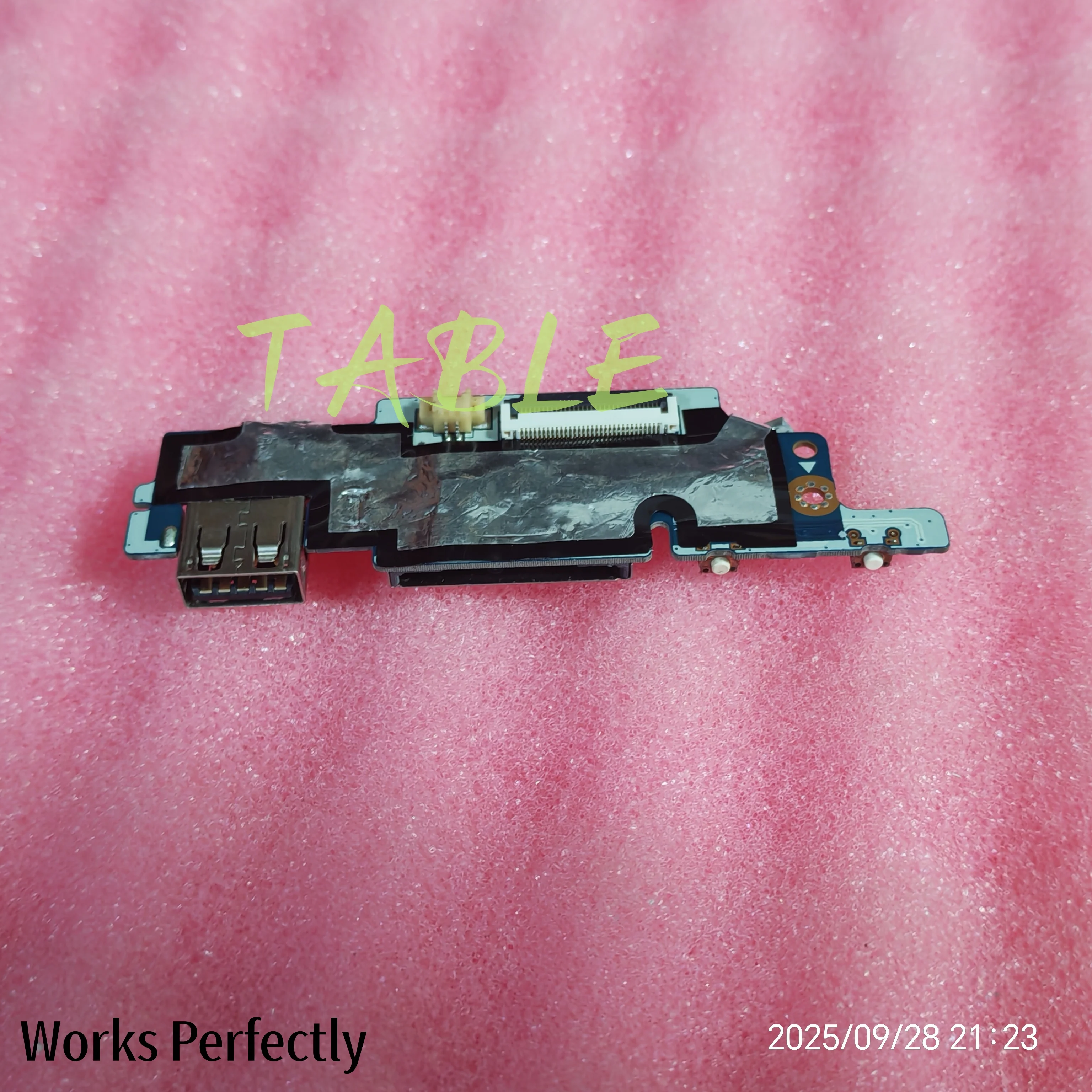 

Для Lenovo Flex 5 1570 1470 Yoga 520 520-14 ноутбука USB-разъем для чтения карт, кнопка питания, переключатель платы, аксессуары для ремонта LS-E541P